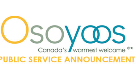 PUBLIC SERVICE ANNOUNCEMENT – TOWN OF OSOYOOS