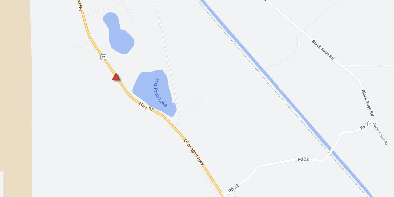 Hwy. 97 reopens after serious vehicle collision