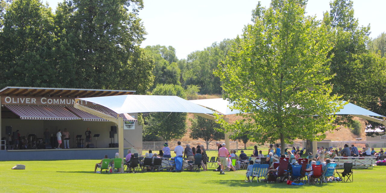 Multi-denominational service held in Oliver Community Park