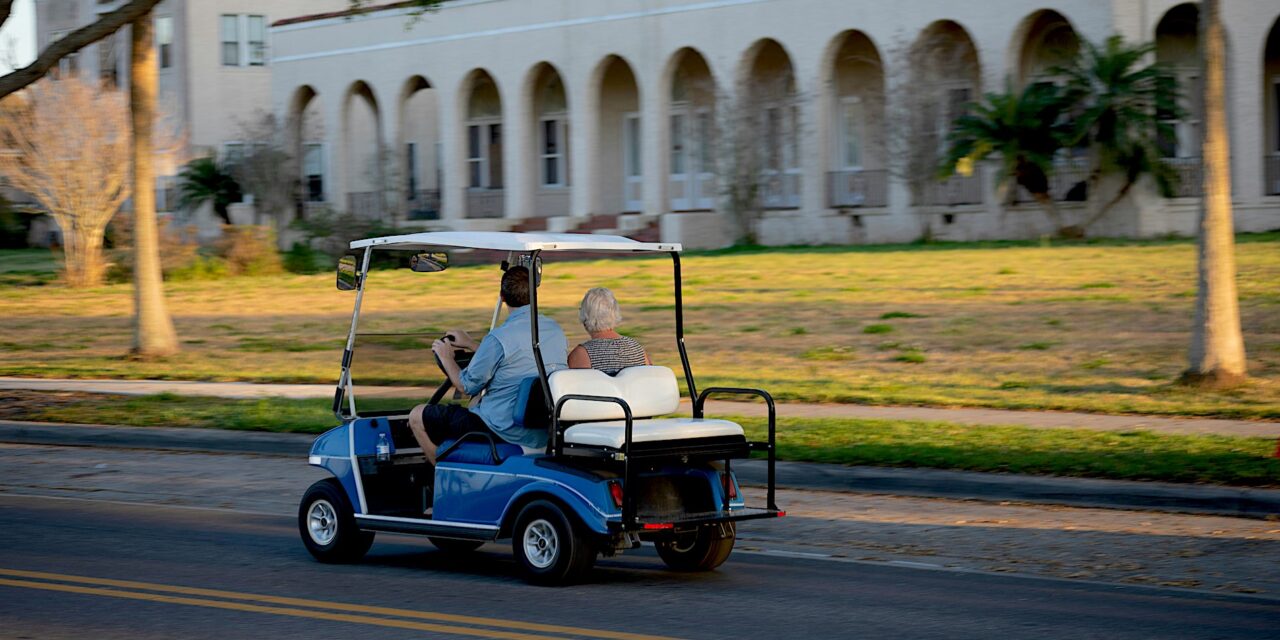 Resident unhappy over free-wheeling golf carts