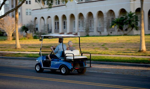 Resident unhappy over free-wheeling golf carts