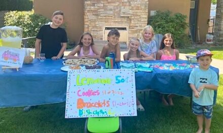 Lemonade stand raises over $200 for Osoyoos Fire Rescue