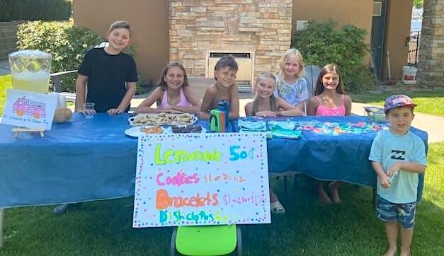 Lemonade stand raises over $200 for Osoyoos Fire Rescue