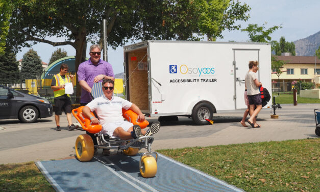 Osoyoos unveils its new accessibility trailer