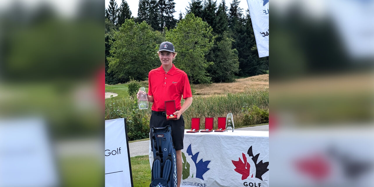Osoyoos youth returns home as top BC juvenile golfer