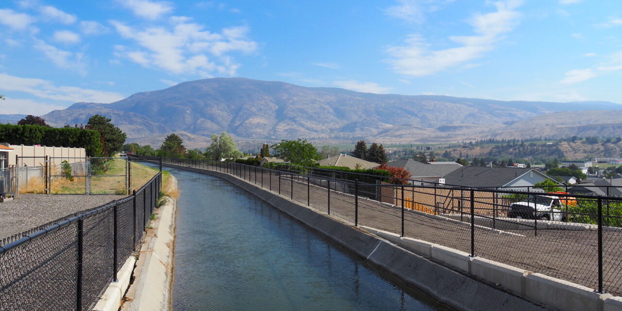 Oliver officially opens new Ditch Trail recreational path