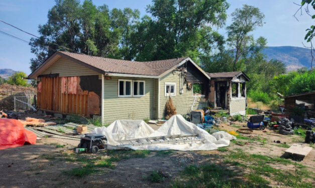 Town comes down on derelict property