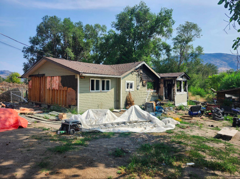 Town comes down on derelict property
