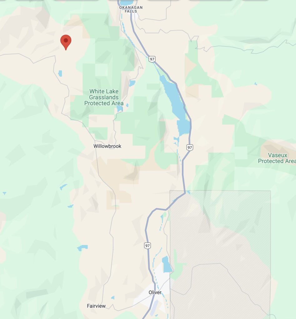 The Dominion Radio Astrophysical Observatory (DRAO) is located near White Lake.