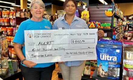 Bosley’s Oliver donates to ALERT