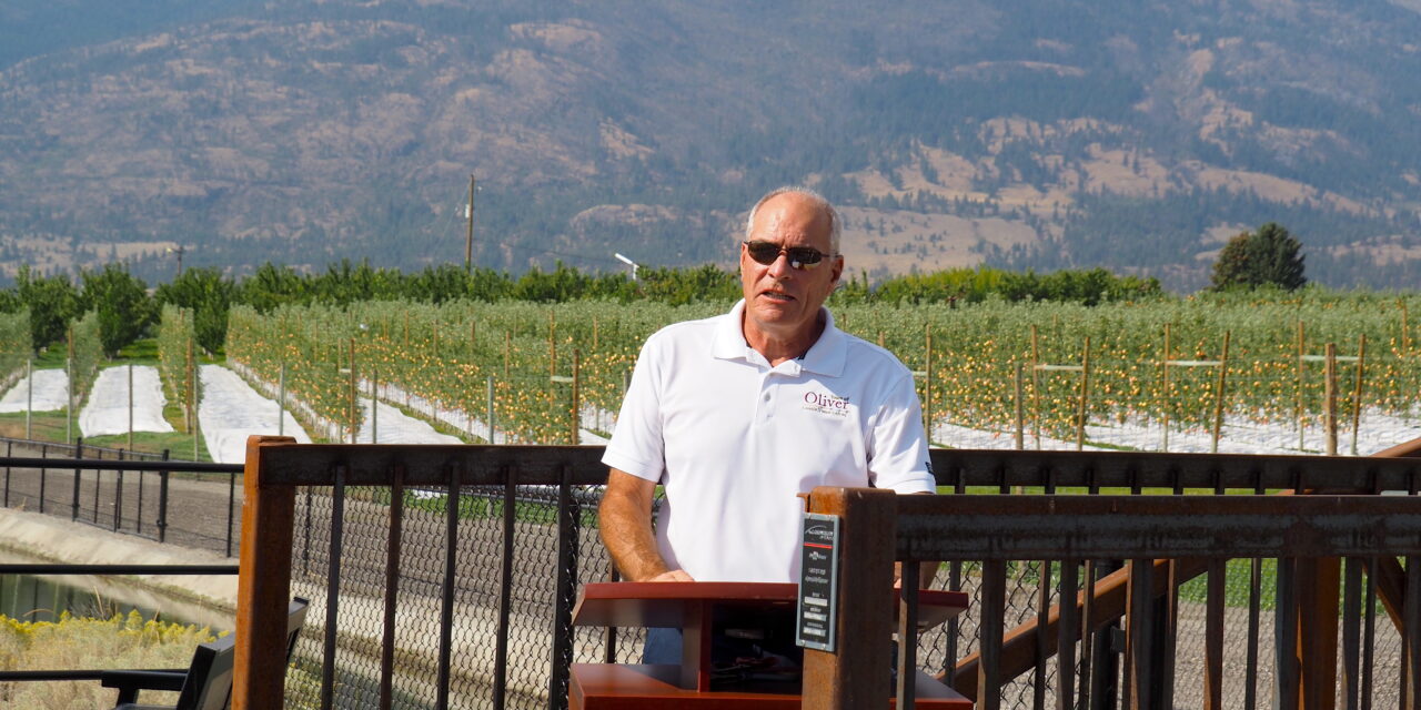 Oliver officially opens new Ditch Trail recreational path