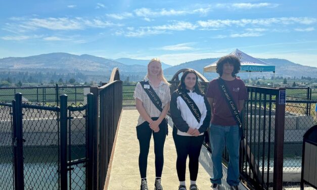 Oliver officially opens new Ditch Trail recreational path