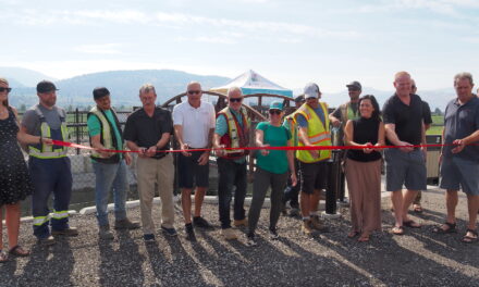 Oliver officially opens new Ditch Trail recreational path