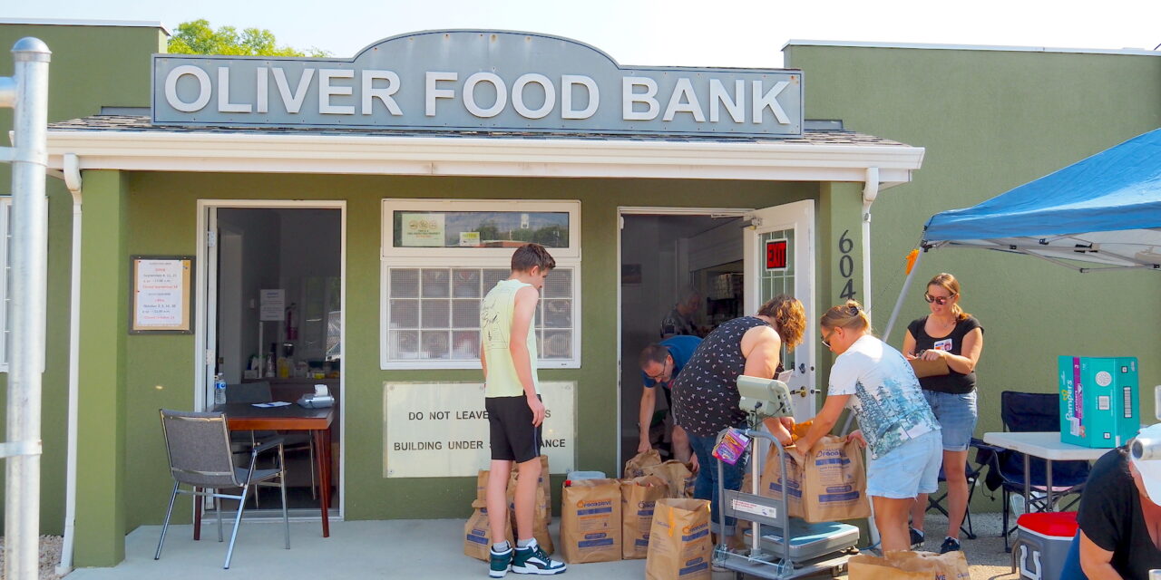 Oliver Food Bank filled by community spirit