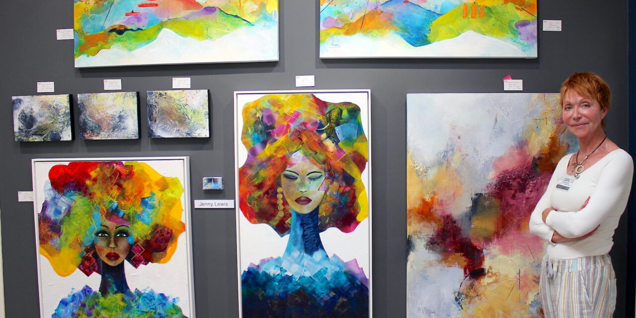 No such thing as too much colour for artist Jenny Lewis