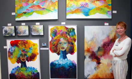 No such thing as too much colour for artist Jenny Lewis