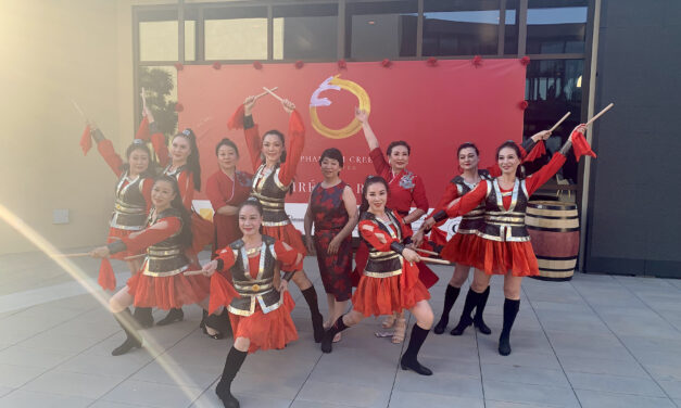 Revelers in red attend annual Soirée Rouge