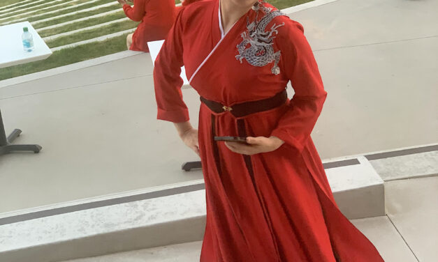 Revelers in red attend annual Soirée Rouge