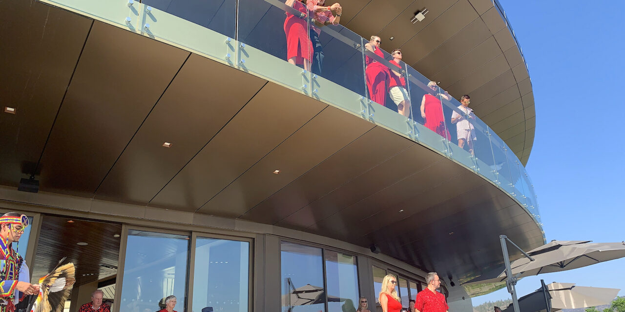 Revelers in red attend annual Soirée Rouge