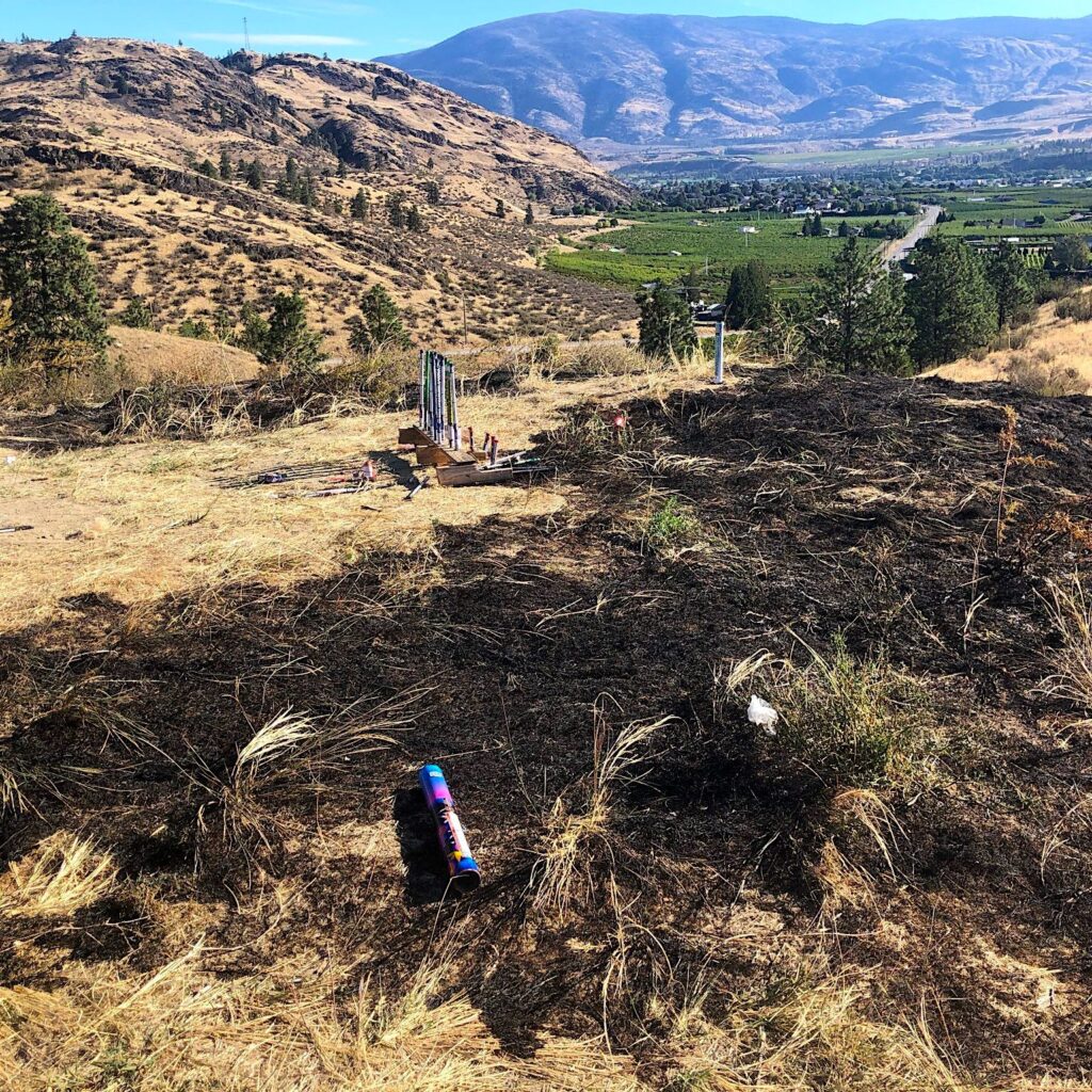 OFD fireworks fire