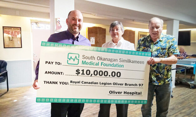 Oliver Legion makes $10k donation to SOGH