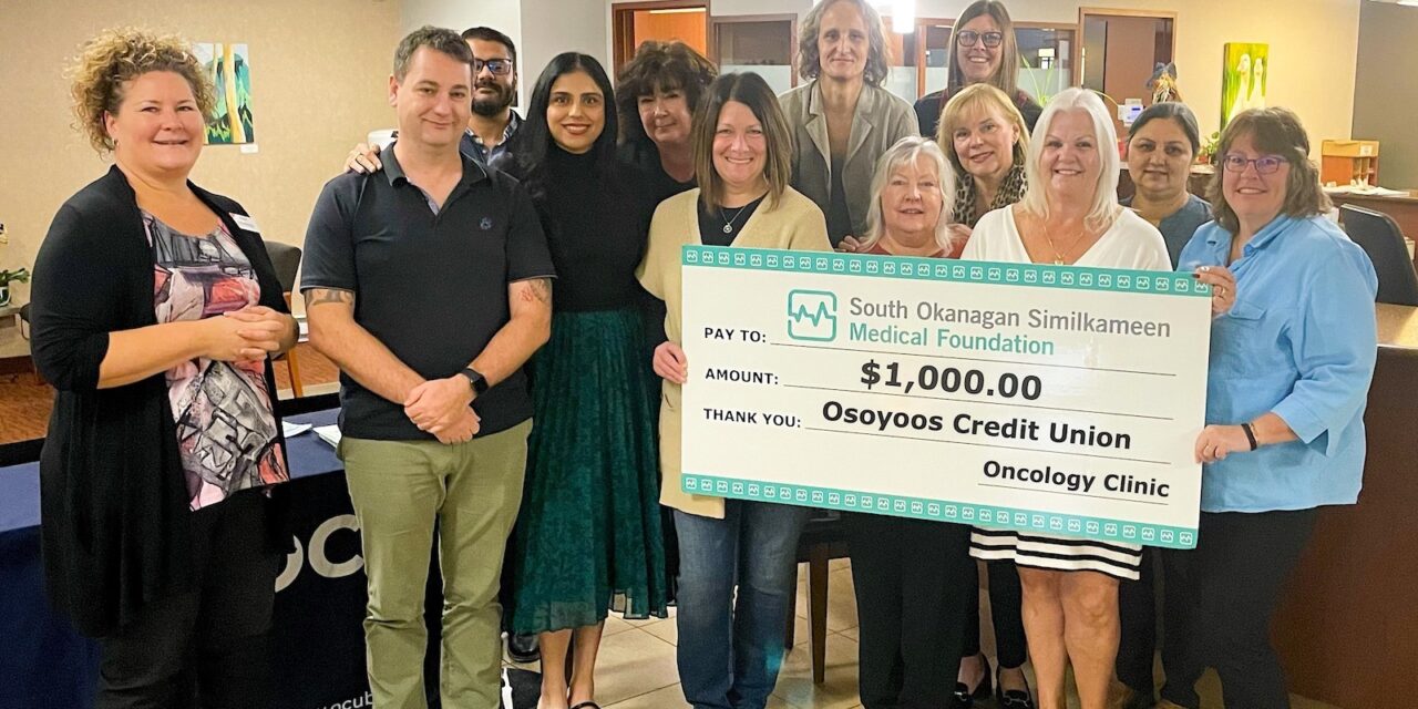 OCU staff raise $1,000 for oncology clinic expansion