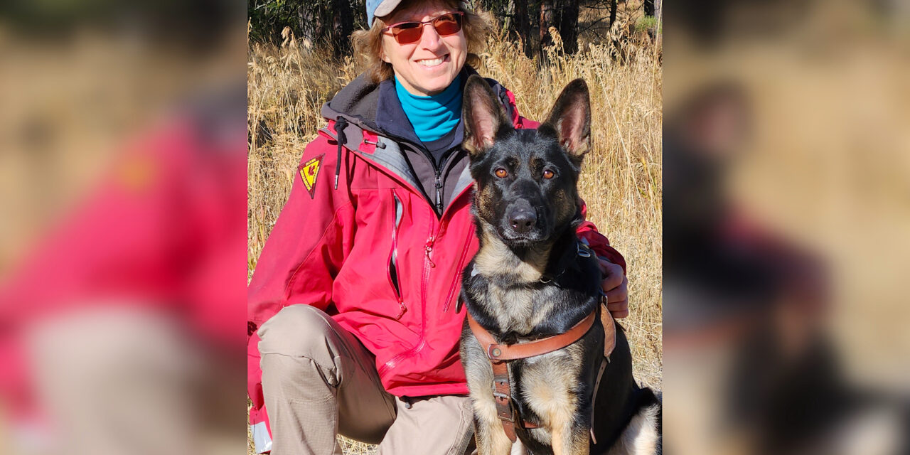 OOSAR adds another four-legged team member