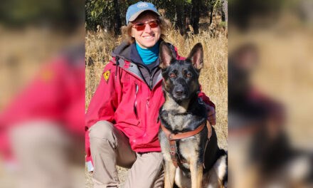 OOSAR adds another four-legged team member
