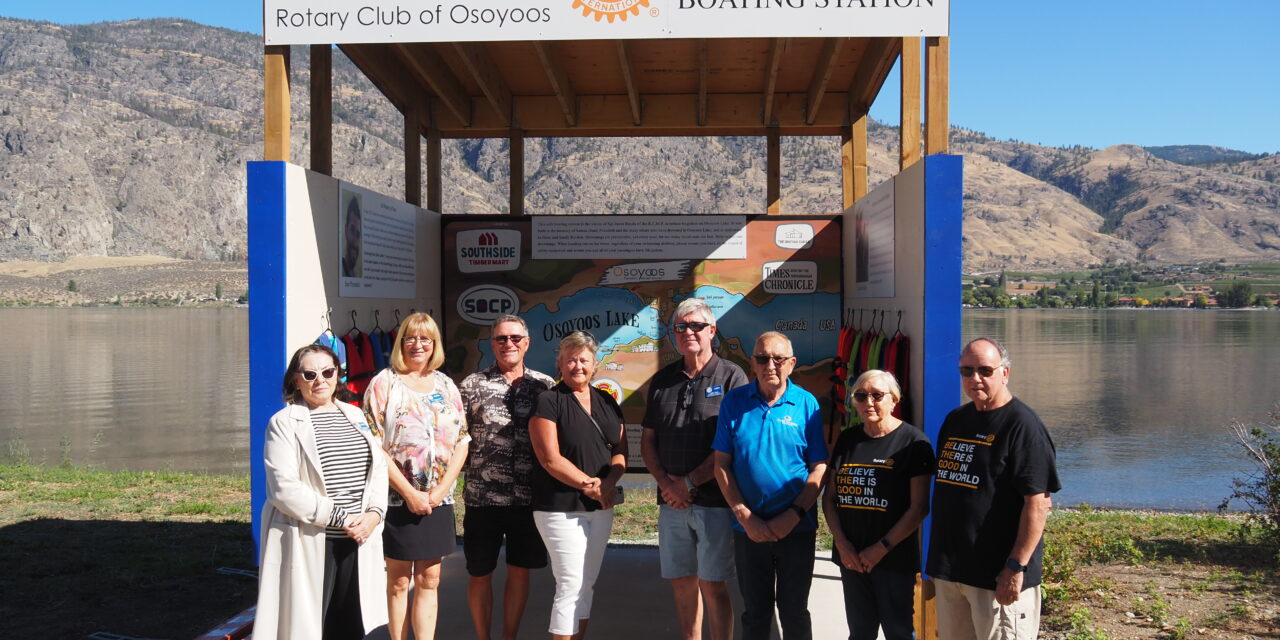 Osoyoos Lake’s first Safe Boating Station launched