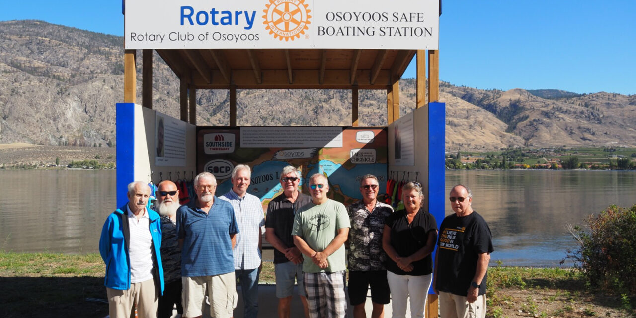 Osoyoos Lake’s first Safe Boating Station launched