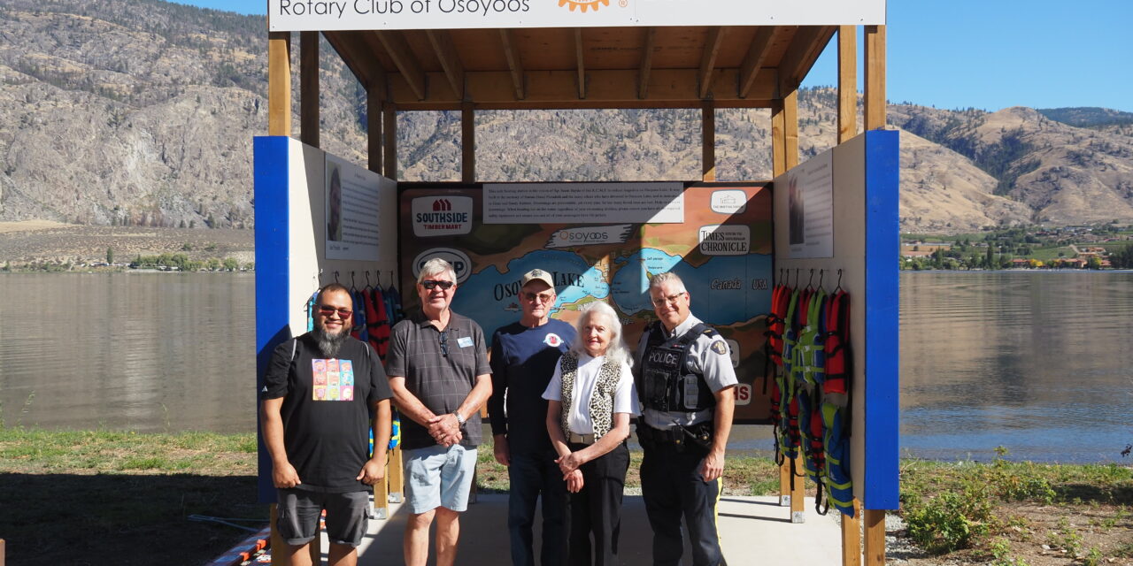 Osoyoos Lake’s first Safe Boating Station launched