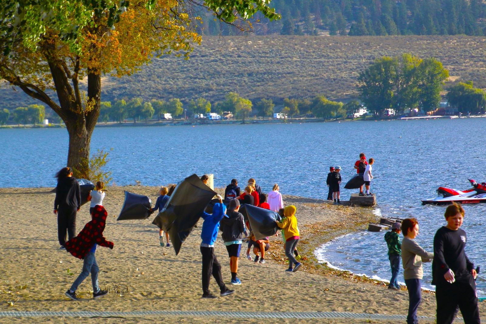 OLWQS Shoreline Cleanup Gyro 