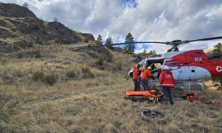 OOSAR rescue injured individual on local trail