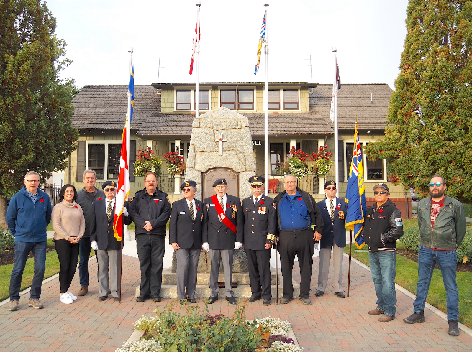Oliver Legion kicks off poppy campaign - TimesChronicle.ca
