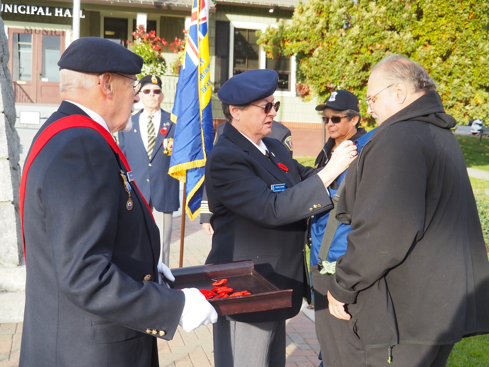 Oliver Legion kicks off poppy campaign - TimesChronicle.ca