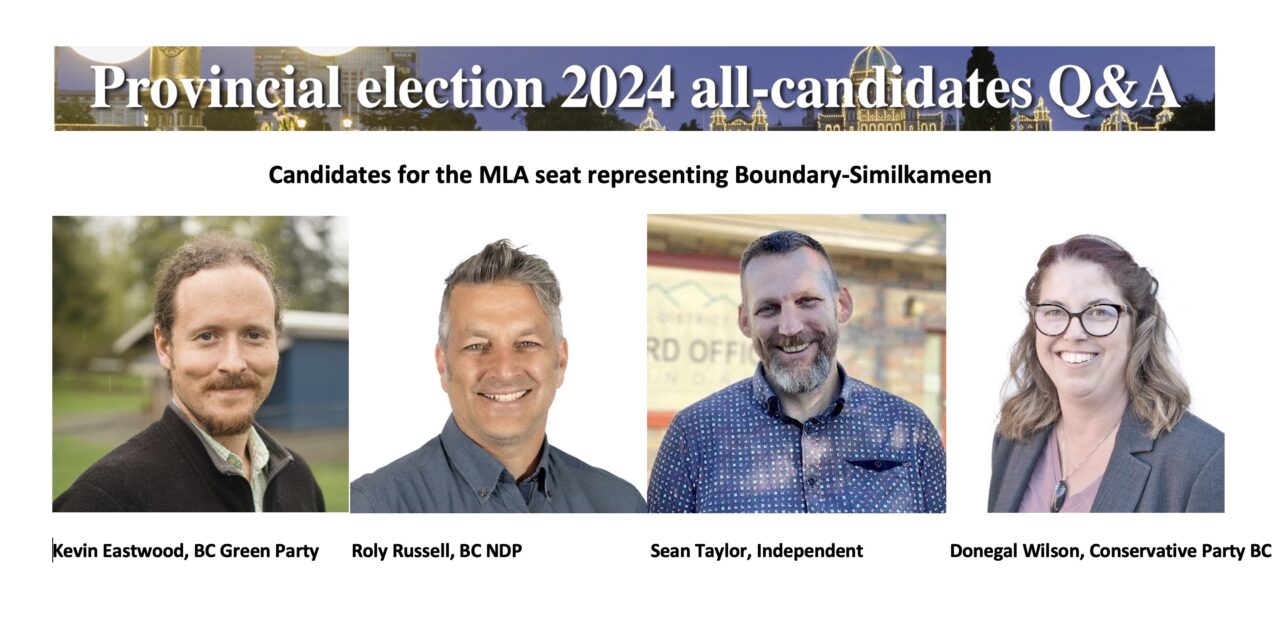 Part 1 – All-candidates Q&A for Boundary-Similkameen