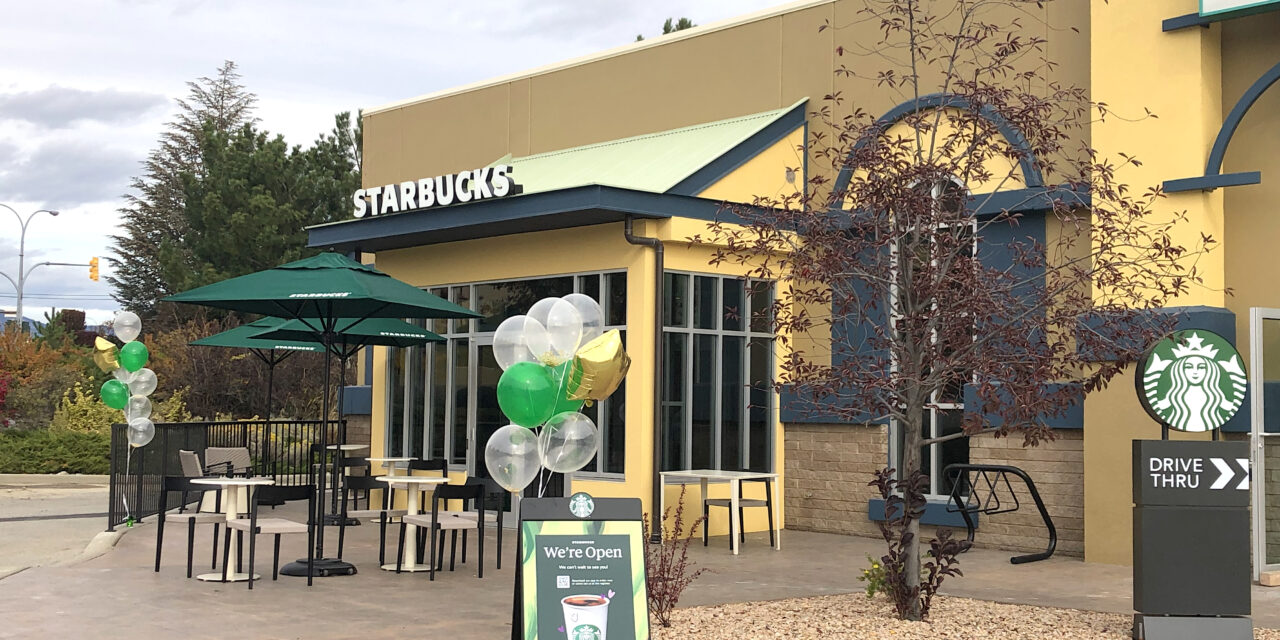 Starbucks opens its doors in Osoyoos