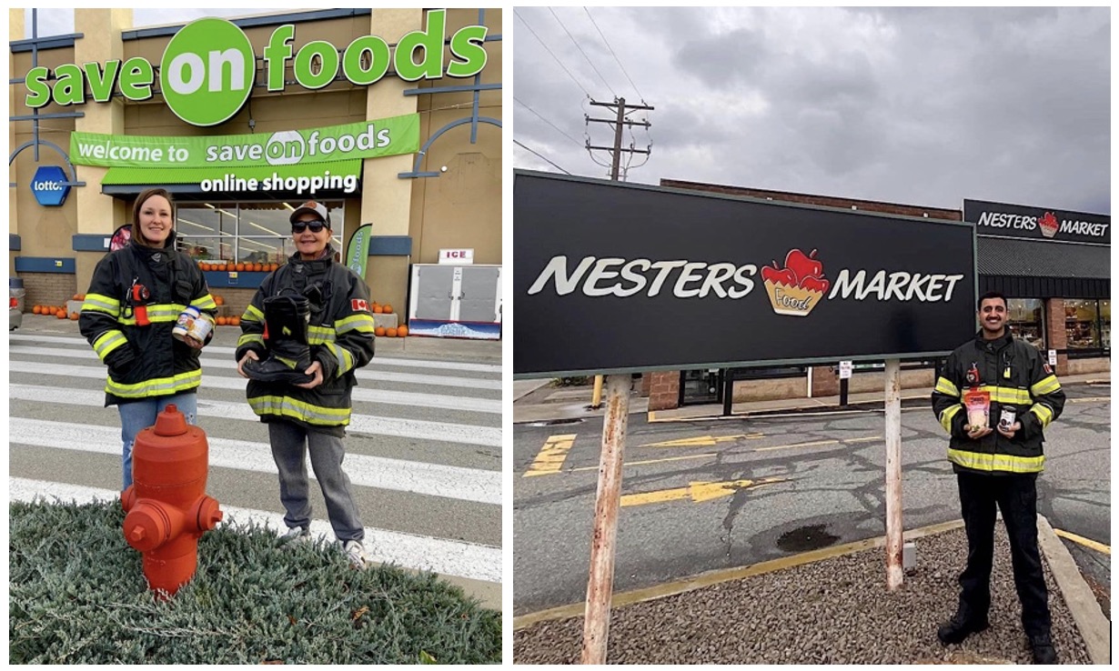 Osoyoos fire rescue food bank