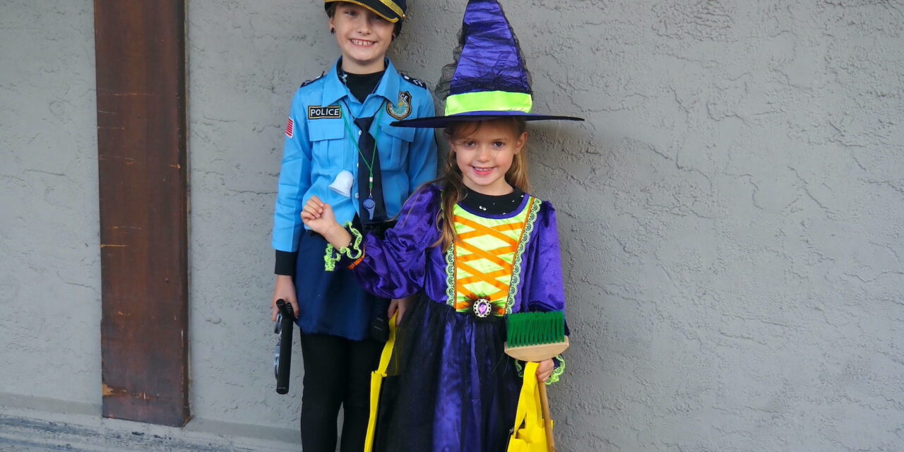 Celebrating Halloween with Trick or Treat on Main St.