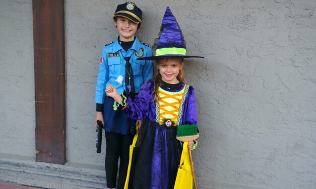 Celebrating Halloween with Trick or Treat on Main St.