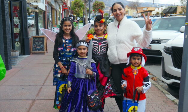 Celebrating Halloween with Trick or Treat on Main St.