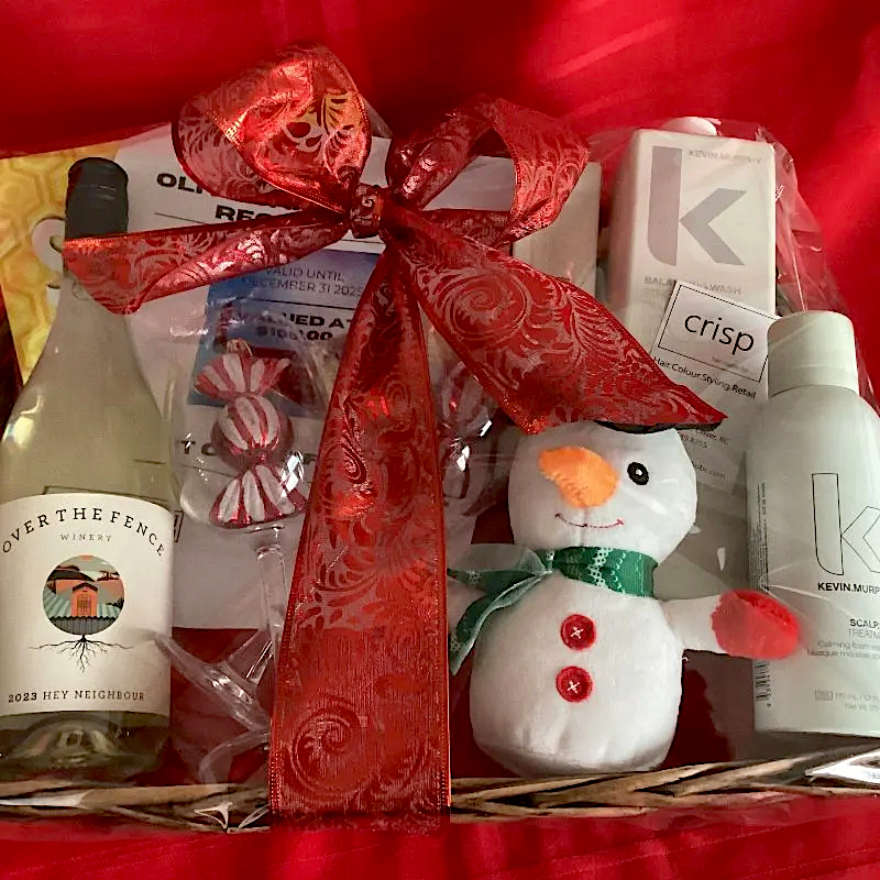 christmas hamper silent auction