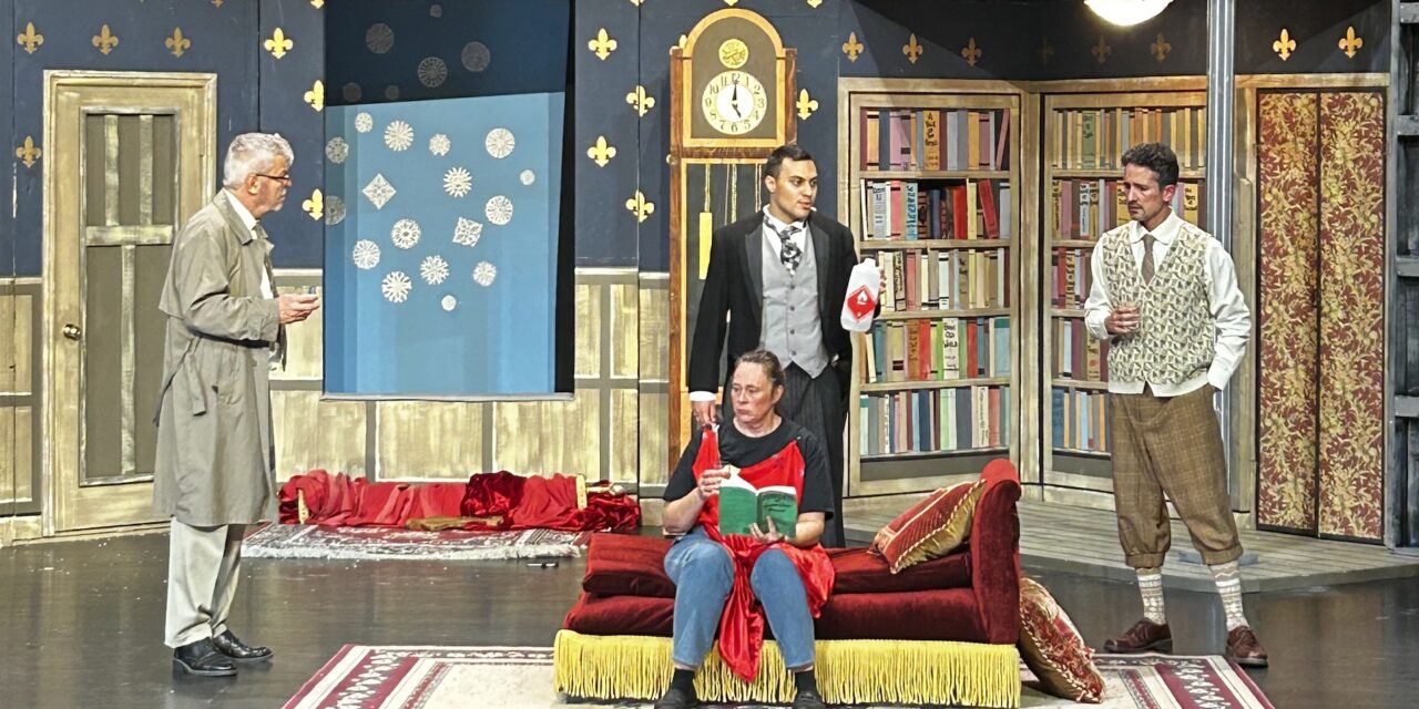 Hercule Poirot meets Mr. Bean mash-up for classic whodunit