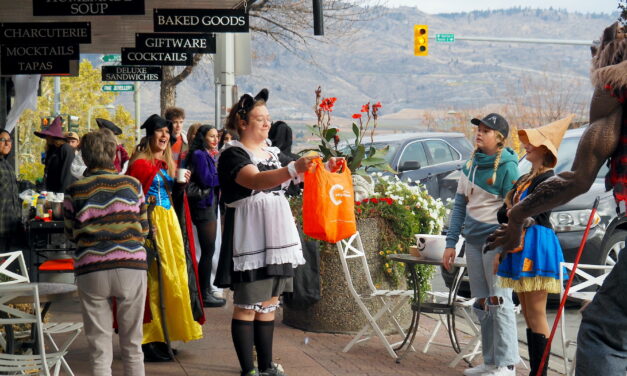 Celebrating Halloween with Trick or Treat on Main St.