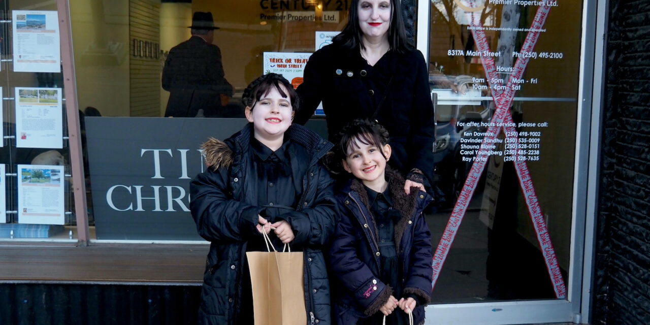 Celebrating Halloween with Trick or Treat on Main St.