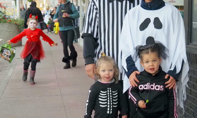 Celebrating Halloween with Trick or Treat on Main St.