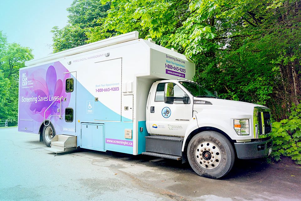 BC Cancer’s mobile mammography coach coming to Osoyoos