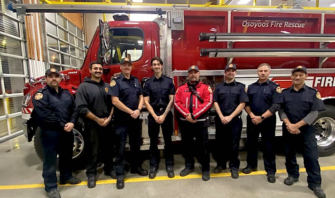 Osoyoos firefighters thank community for ‘Movember’ support