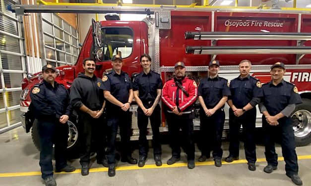Osoyoos firefighters thank community for ‘Movember’ support