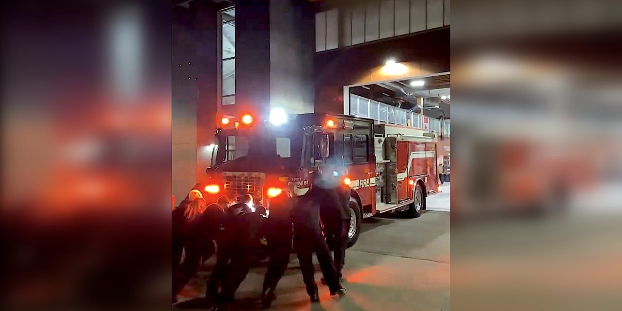 New Osoyoos Fire Rescue engine gets a ‘push-in’